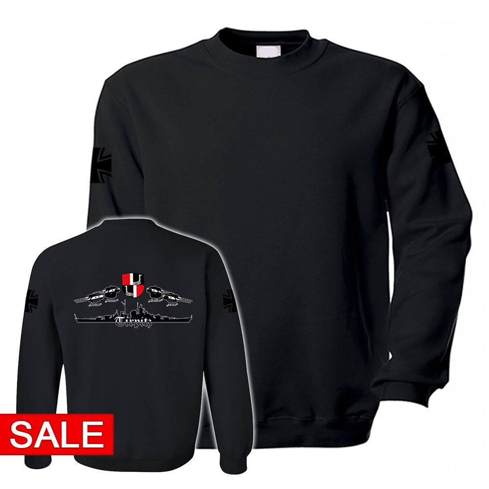 SALE Pullover Gr. XL - Schlachtschiff Tirpitz #R668