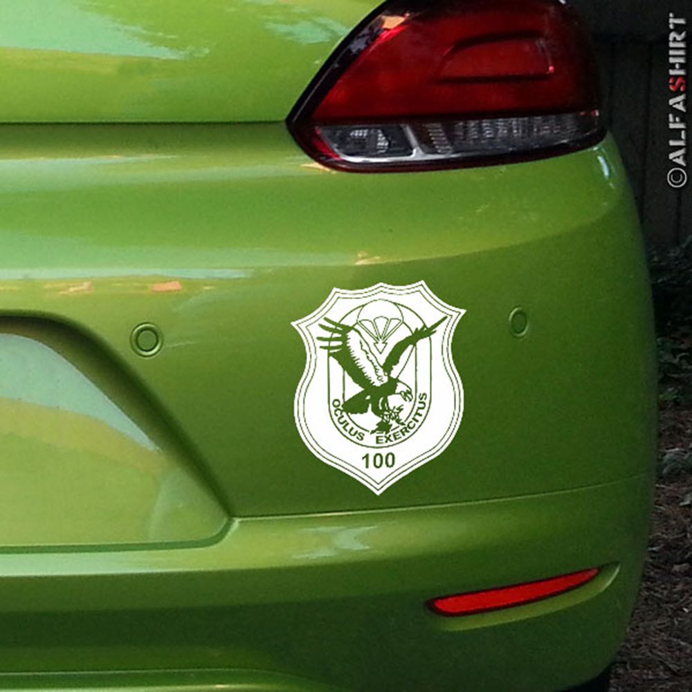 Sticker FeSpähKp 100 Fernspähkompanie reconnaissance crest logo 15x12cm # A238