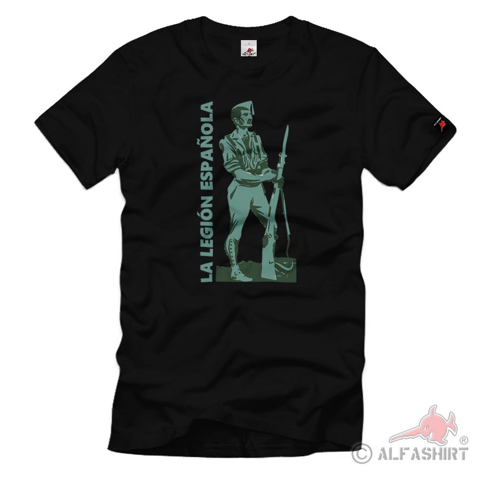 La Legión Espanola Spanish Legion Legionnaires Spain Caballero T-Shirt # 35162