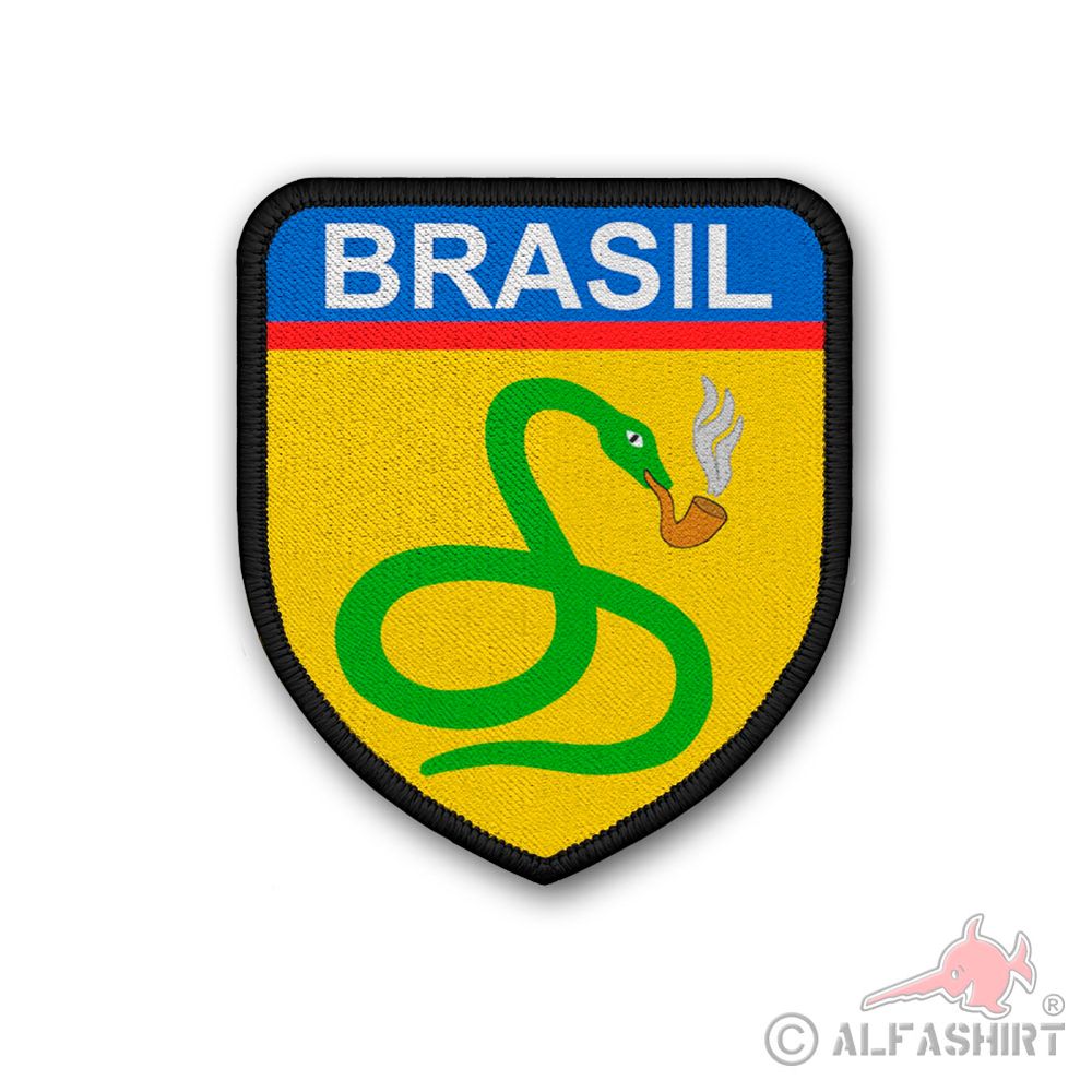 Patch Brasão da Força Expedicionária Brasileira Expeditionary Force Snake #39668