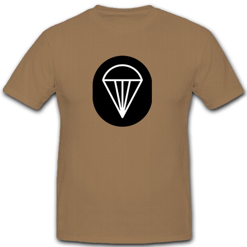 Fallschirm Dienst Abzeichen NVA DDR Fallschirmjäger Militär - T Shirt #7910