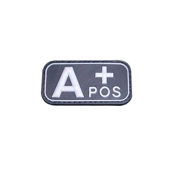 Blood Type A + POS Blood Positive Army Use Detection 5x2.5cm # 16264