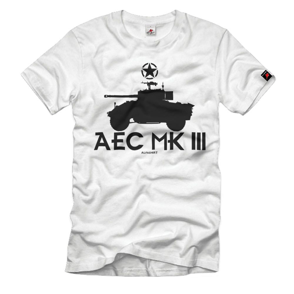 AEC Mk III Armoured Car WW2 Panzerspähwagen D-Day T-Shirt#33085
