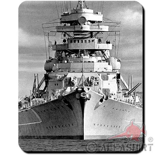 Bismarck Schiff_Schlachtschiff Wehrmacht Kriegsmarine - Mauspad #8587