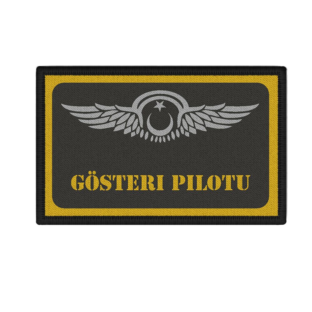Patch Solotürk Pilot Name F-16 Demo Team Air Force Sports Badge Emblem #46962