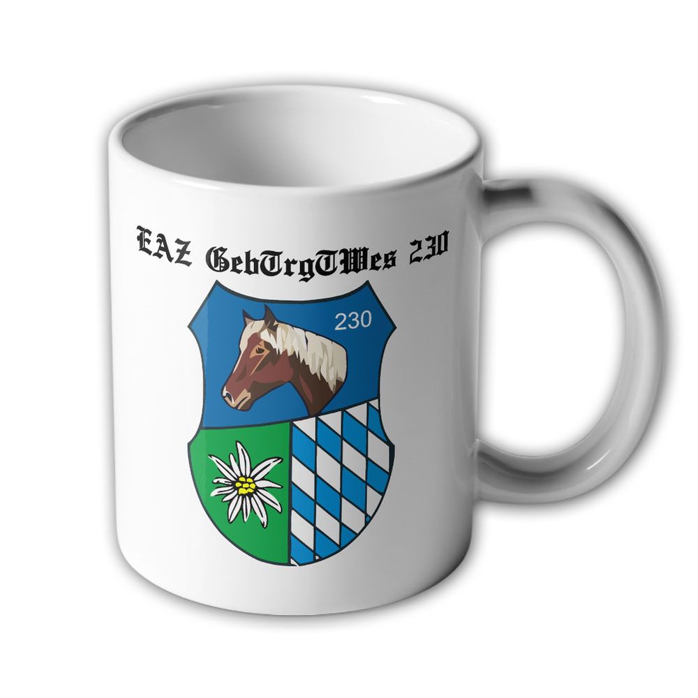 Tasse EAZ GebTrgWes 230 Einsatz und Ausbildungszentrum für Tragtierwesen #16085