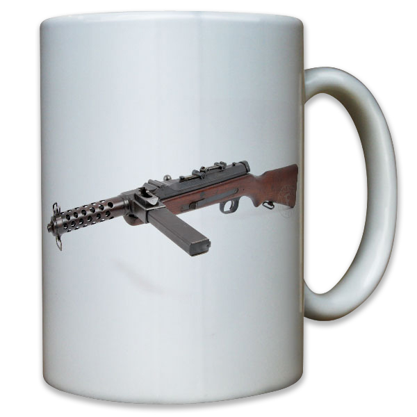 MP34 submachine gun Austria MP weapon Germany WWII WWII - Cup # 10473
