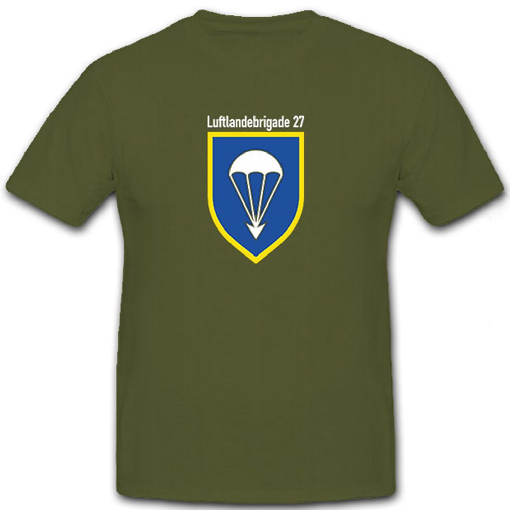 Luftlandebrigade 27 LLBrig27 Bundeswehr Militä Deutschland - T Shirt #6746