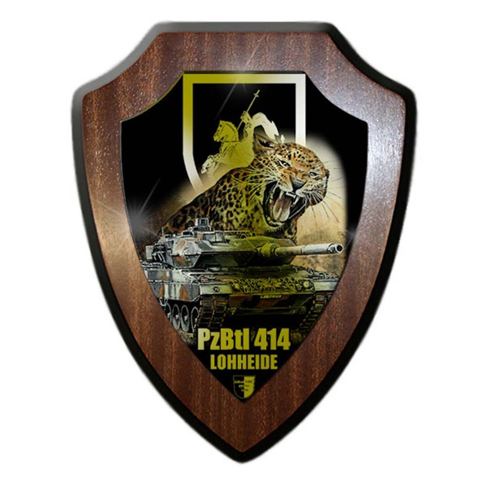 Wappenschild Lukas Wirp PzBtl 414 Lohheide Panzer Btl Leopard 2A6 #24459