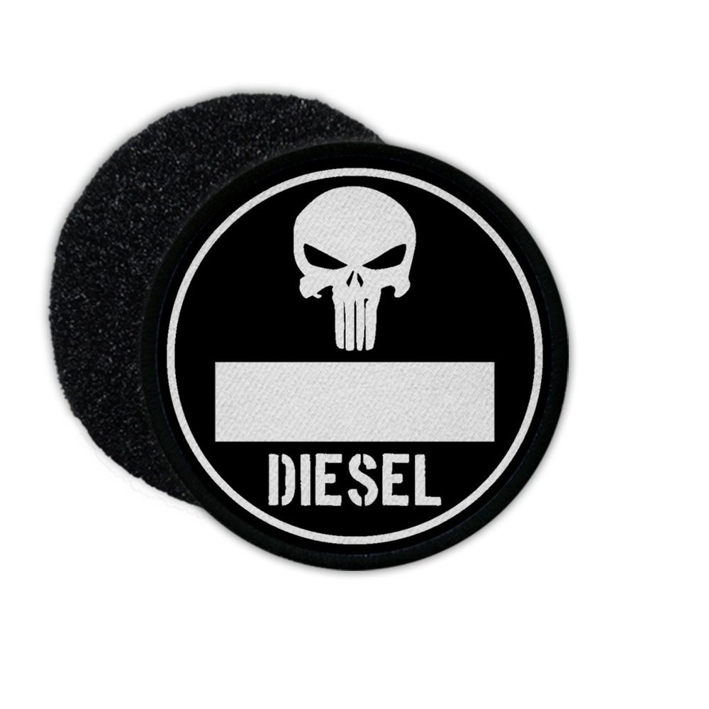 Patch Diesel Umweltplakette Oldtimer Militär Bundeswehr Aufnäher #30573
