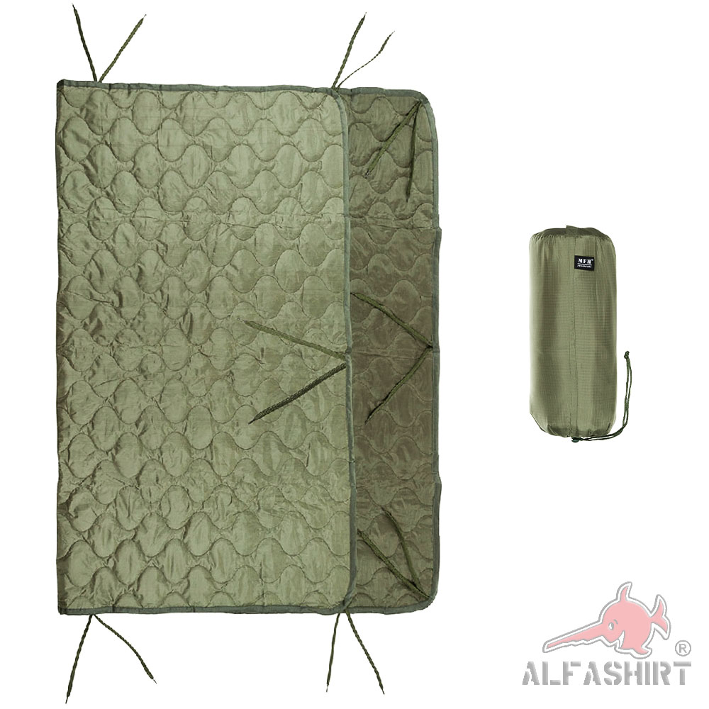 Poncho Liner oliv Steppdecke Survival Decke Outdoor Bundeswehr Camping #40924