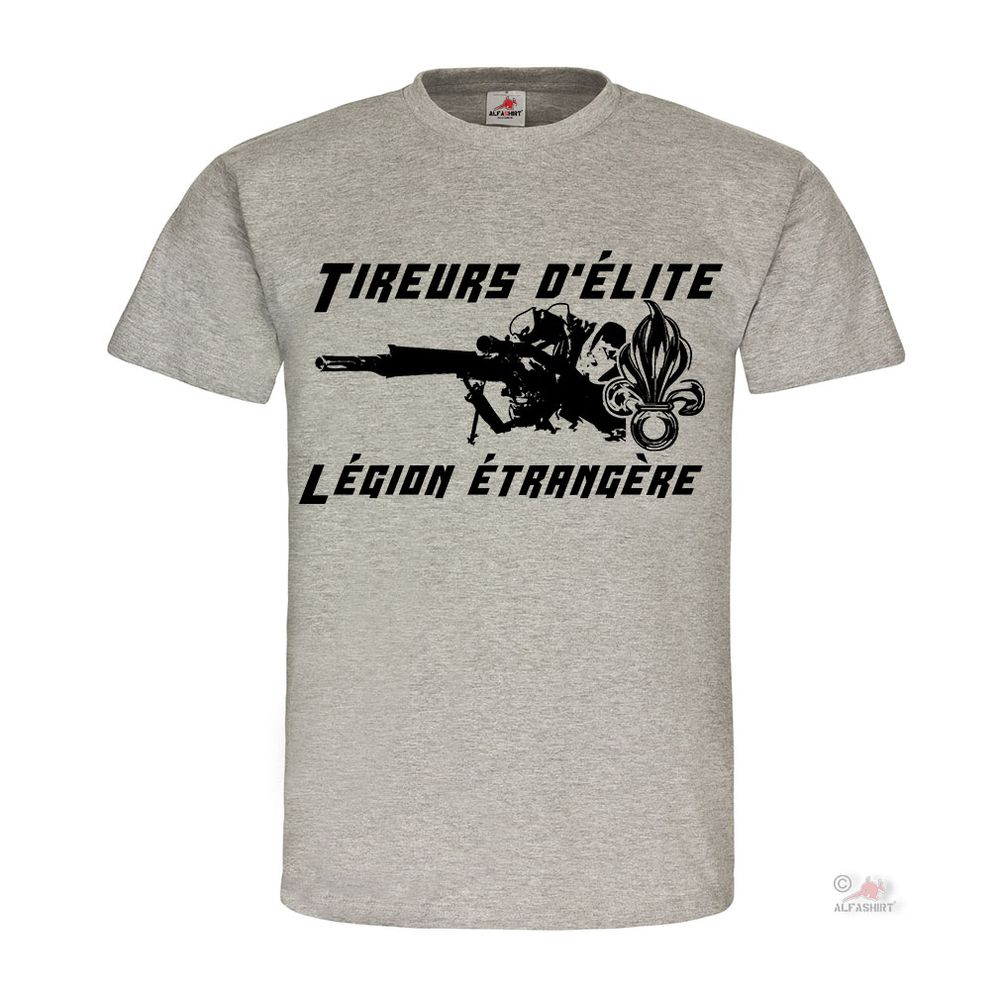 Tireurs d'élite Légion étrangère Sniper Fremdenlegion Legion T Shirt #18378