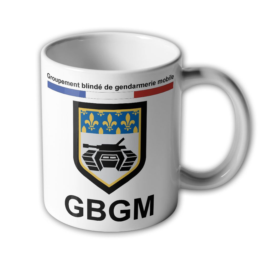 Tassen GBGM Groupement blindé de gendarmerie mobile Frankreich Polizei #33909