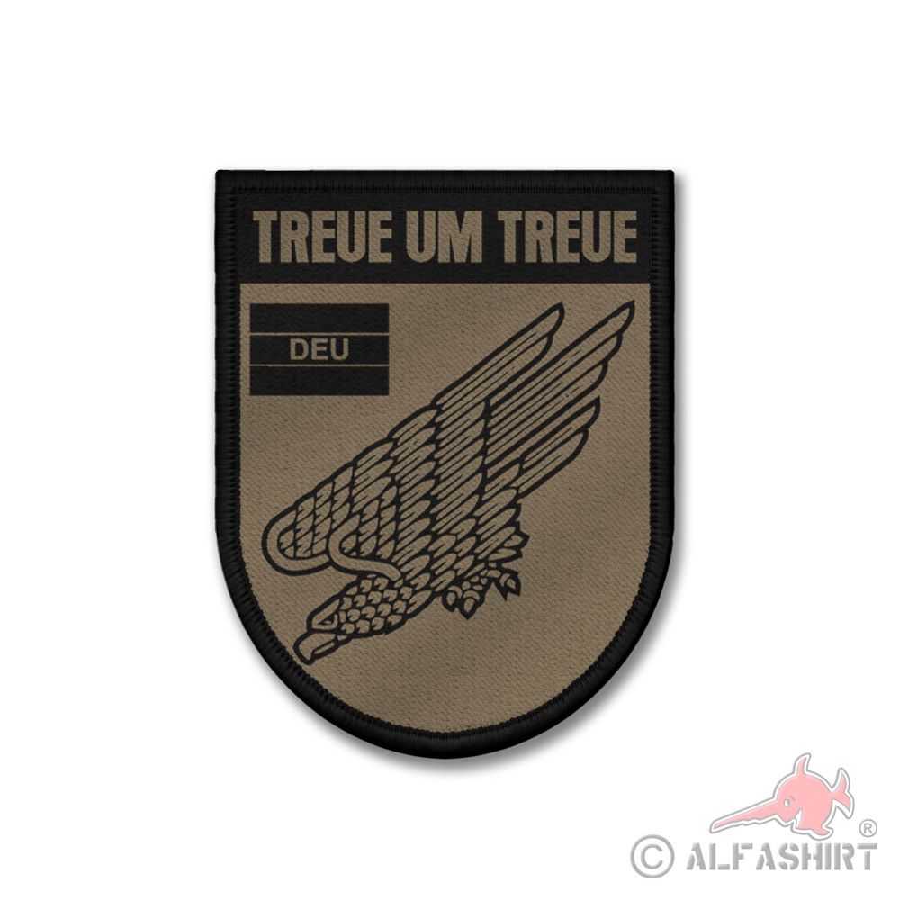 Patch GER paratrooper loyalty to loyalty use veteran Bundeswehr honor #41380