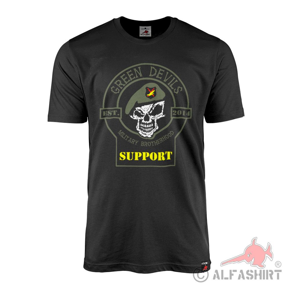 Green Devils Support Supporter Supporter Military Brotherhood T Shirt #41415