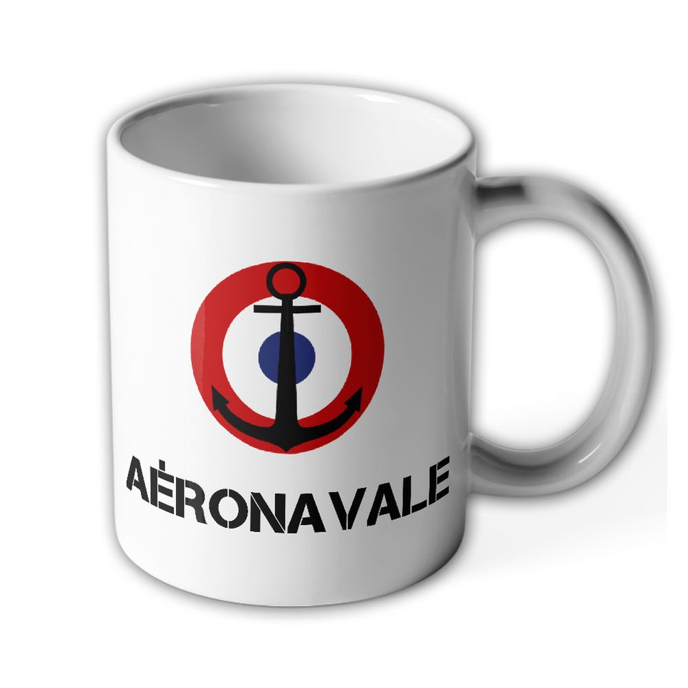 Tasse Aéronavale französische Marineflieger Wappen Frankreich Abzeichen #10235