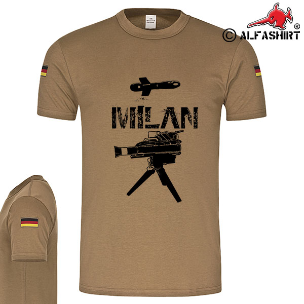 BW Tropen Milan Rakete Panzerabwehrrakete Lenkflugkörper Tropenshirt #15063