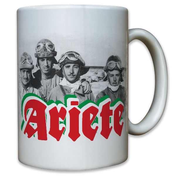 Ariete Italien Soldaten der Division italienisch italienische  - Tasse #9921