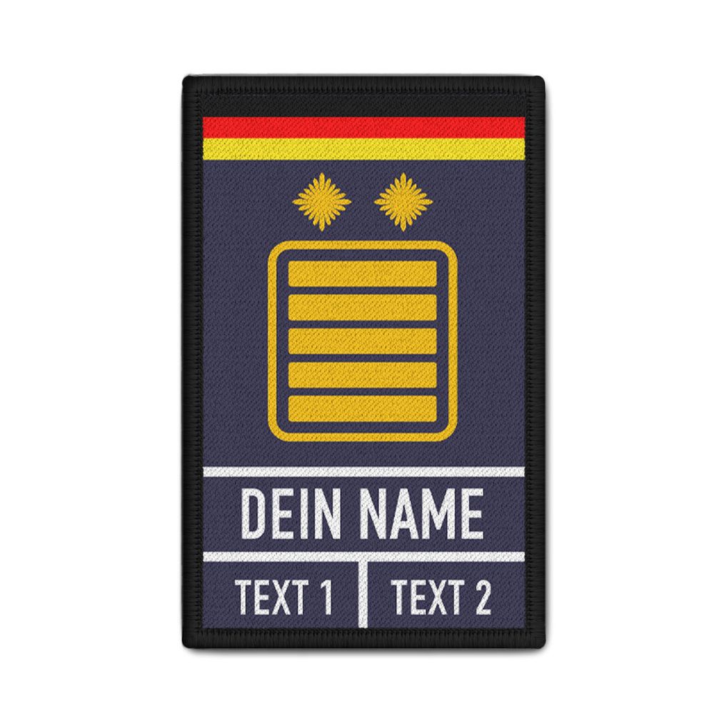 Rank Patch Berufsfeuerwehr Rheinland-Pfalz Landesfeuerwehrinspekteur#44564