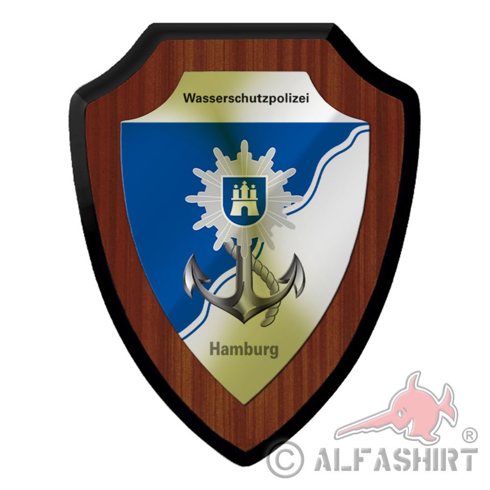 Wappenschild Wasserschutzpolizei Hamburg #K02985