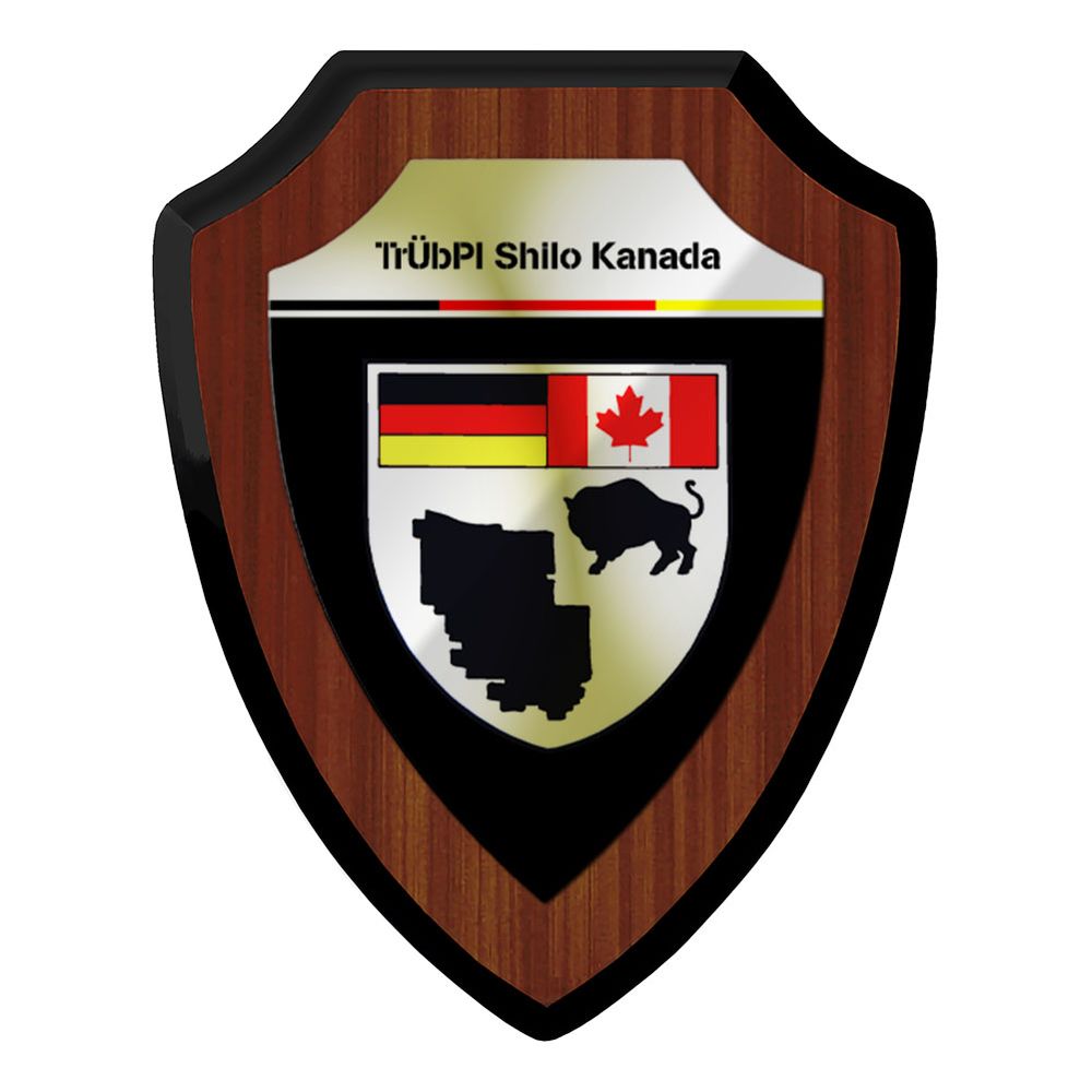 Coat of arms shield TrÜbPl Shilo Canada Canada Canadian Forces Base CFB Shilo #42977