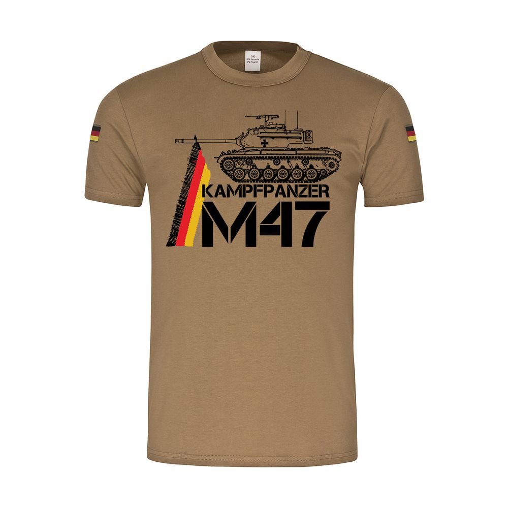 BW Tropen Kampfpanzer M47 Panzer Amerika Medium Tank 90 mm Bundeswehr #29167