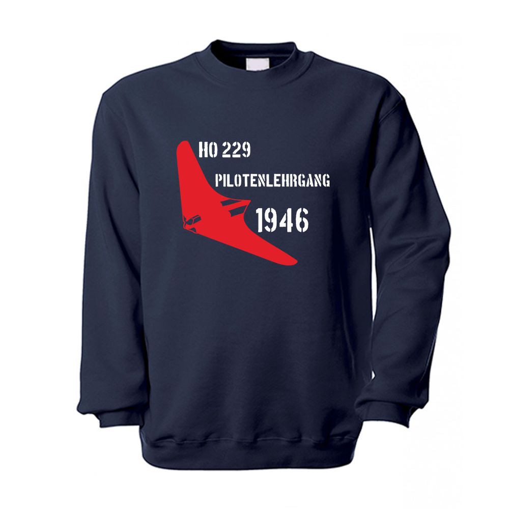 Ho Horten 229 Pilotenlehrgang Pilot Luftwaffe Flugzeug - Pullover #9175