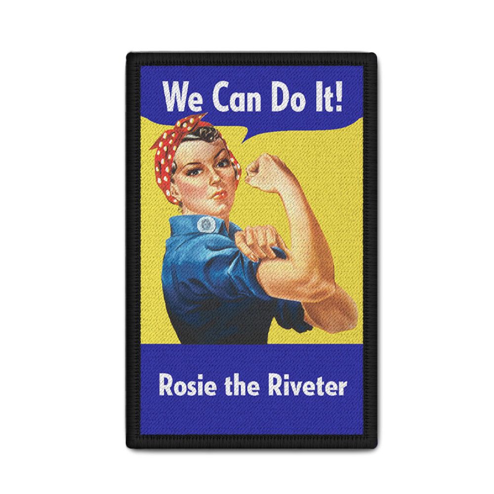 Patch Rosie the Riveter Propagandafilmes US Anwerbung Frauen #38498