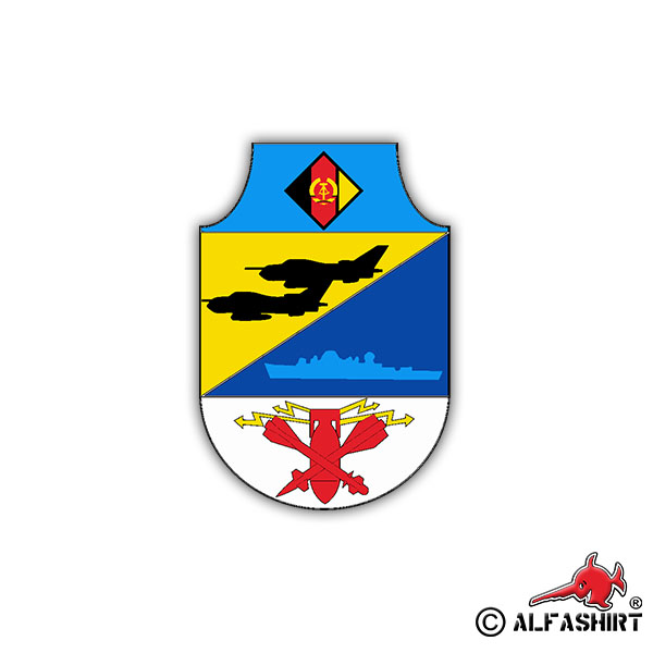 Sticker MFG 28 Luftwaffe NVA Naval Wing Army 7x5cm A1273