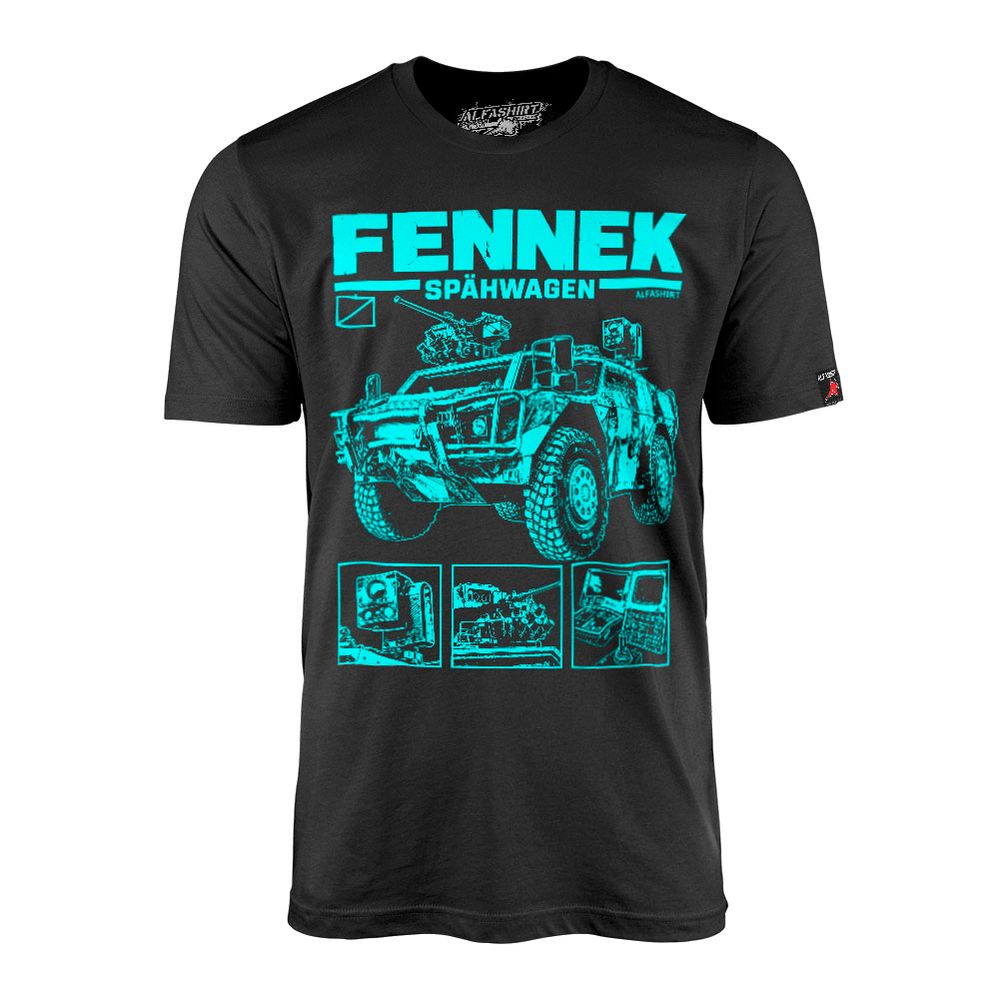 Spähwagen Fennek Heeresaufklärer Bundeswehr - T-Shirt #48014