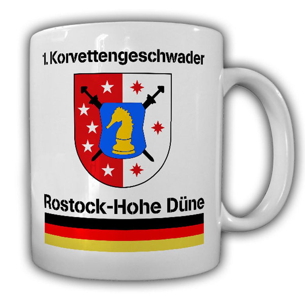 Tasse 1 Korvettengeschwader KorvGschw Bundesmarine Bundeswehr #22748