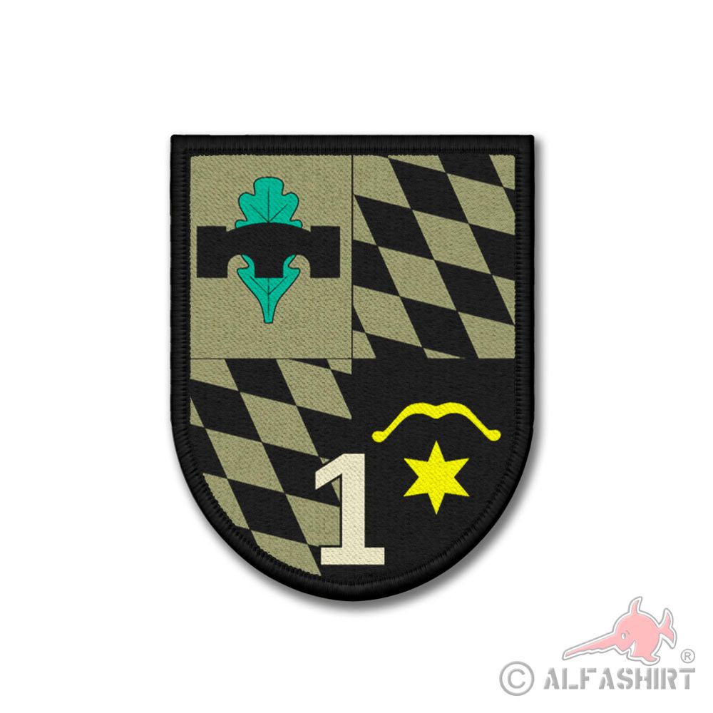Patch 1 PzPiBtl 4 Tarn Kompanie Stab Panzerpionier-Bataillon Aufnäher BW#37530