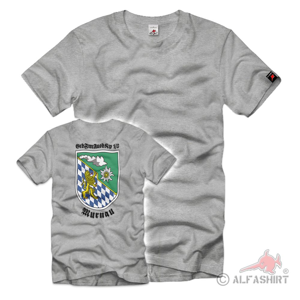 GebFmAusKp 1-8 Murnau Fernmelder Kemmel-Kaserne Ausbildungs T-Shirt#37025