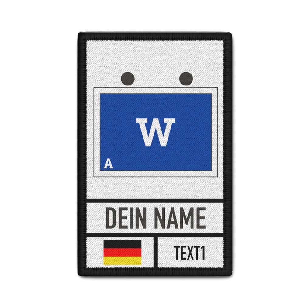 Patch Fachgruppe Wassergefahren W Technik Personalisiert #38318