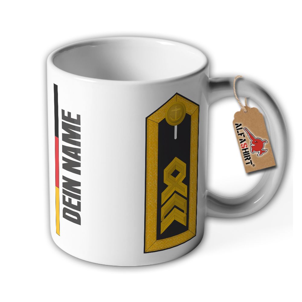 Tasse Name Oberstaabsbootsmann OStBtsm Dienstgrad Marine Unteroffizier #47163