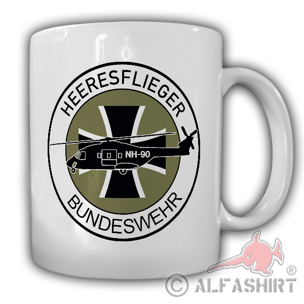 Army Aviator BW NH90 Army BW Bückeburg Fritzlar Patch Coat of Arms - Cup # 18165