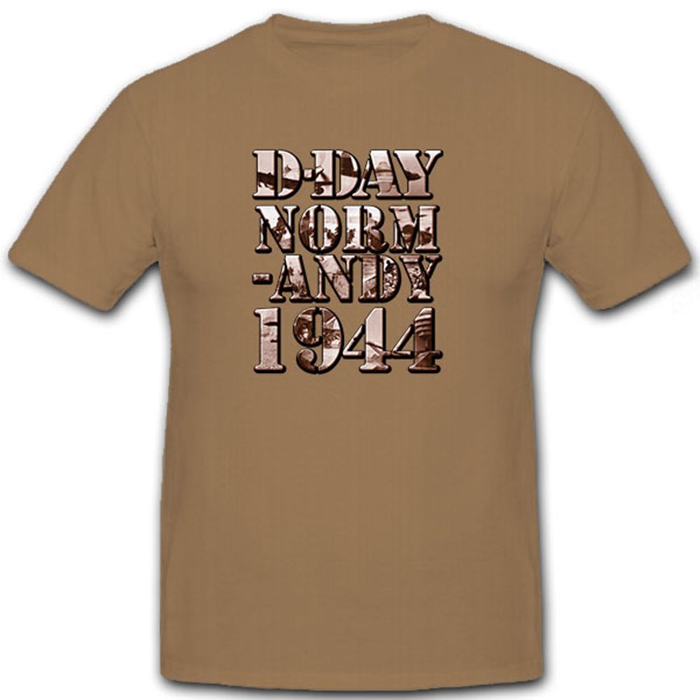 D-Day Normandy 1944 Invasion Omaha Beach Utha Gold Sword - T Shirt # 12181