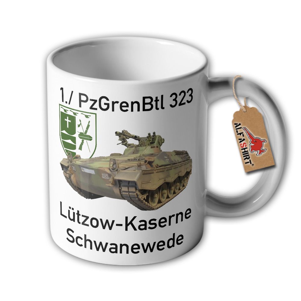 Tasse 1 Panzergrenadierbataillon 323 PzGrenBtl Kompanie Schwanewede #34180