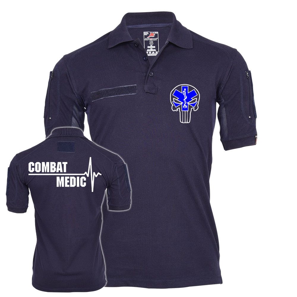 Tactical Polo Combat Medic US Army Bundeswehr Sanitäter Arzt Retter #22953