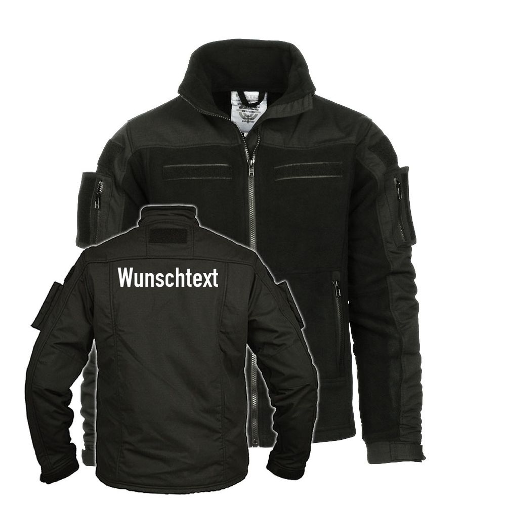Command fleece jacket EMBROIDERED custom text jacket medical clothing #32859