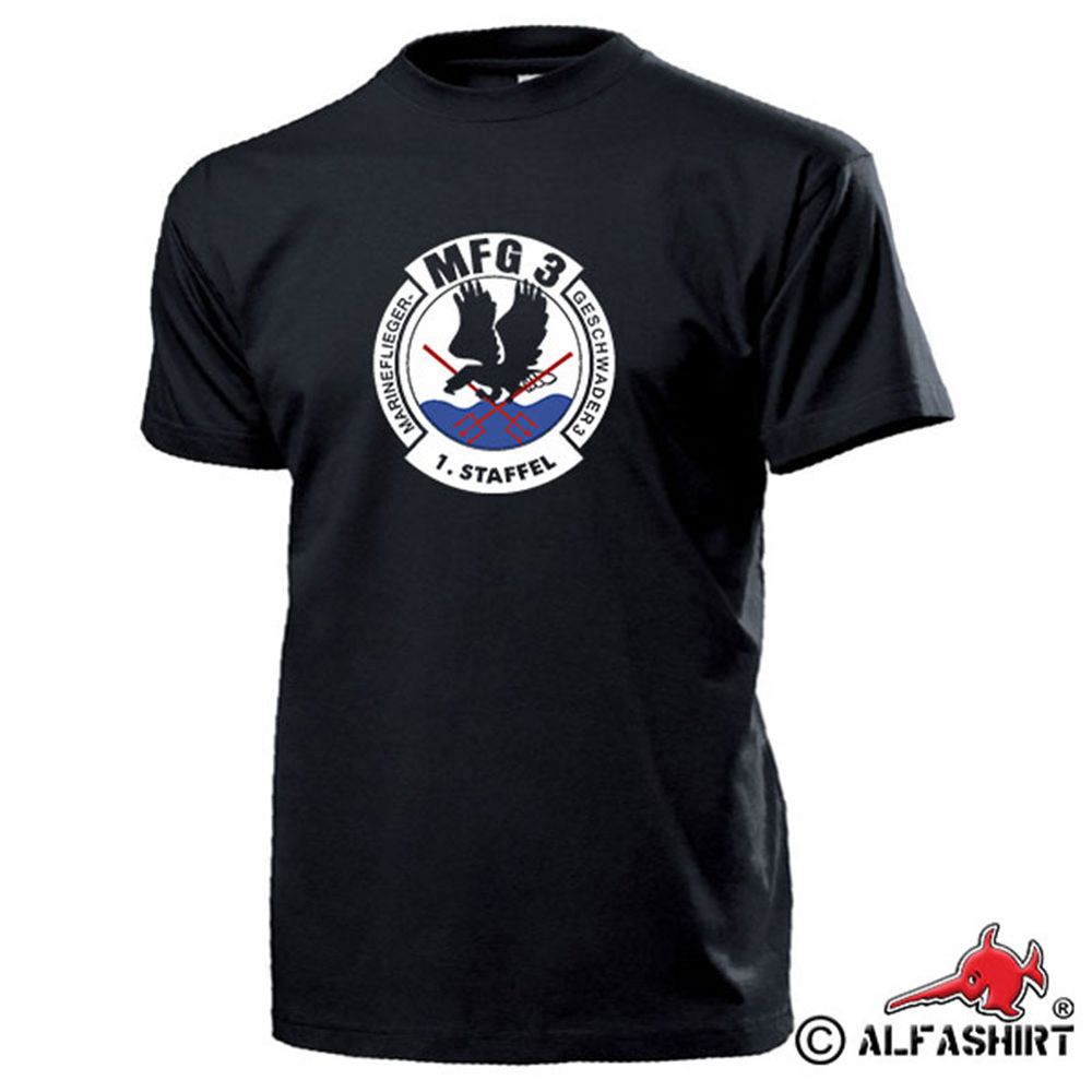 Mfg3 Marinefliegergeschwader Militär Standort Nordholz Helikopter T Shirt #3392