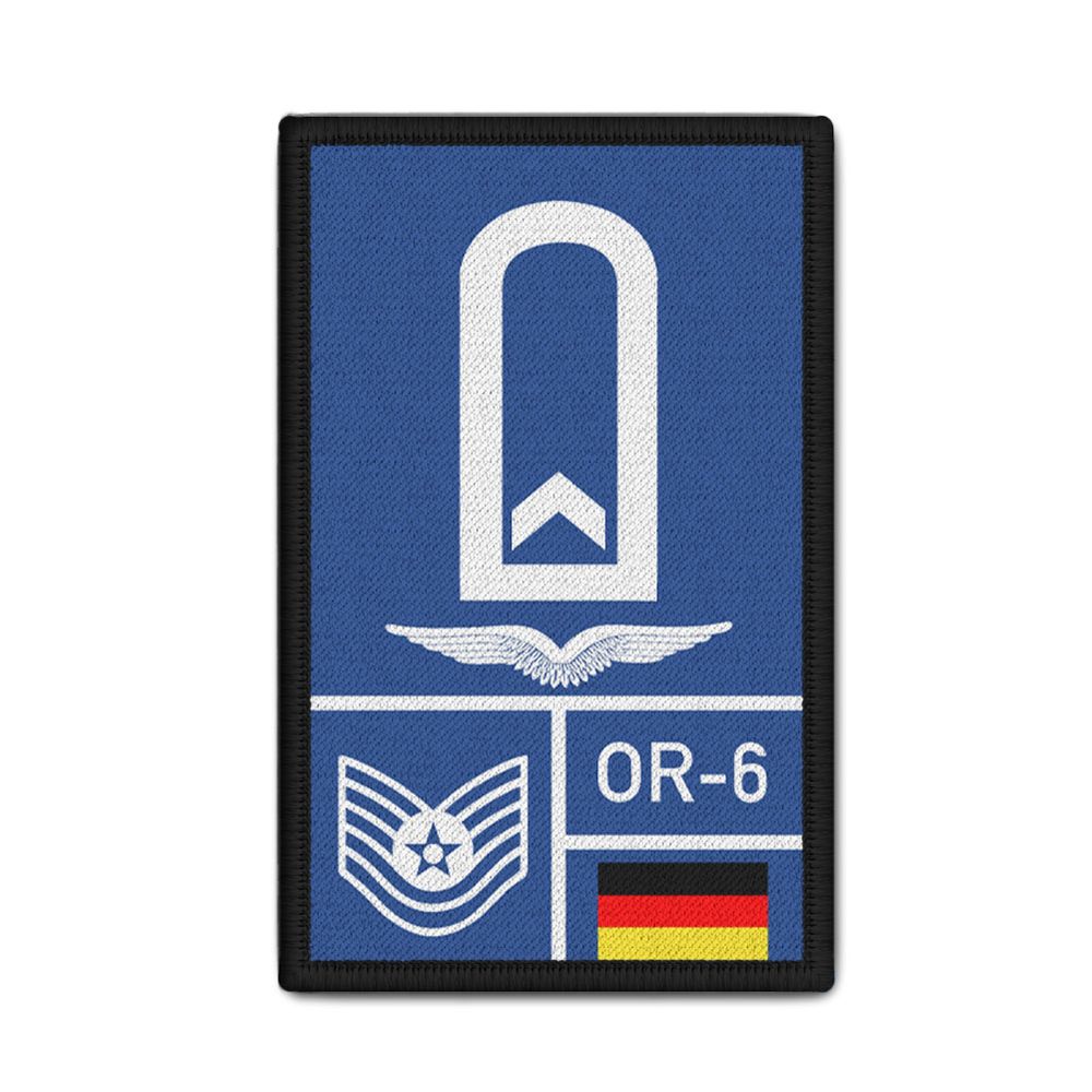Rank Patch Bundeswehr Heer Luftwaffe Marine Navy Blau #BW-Patch