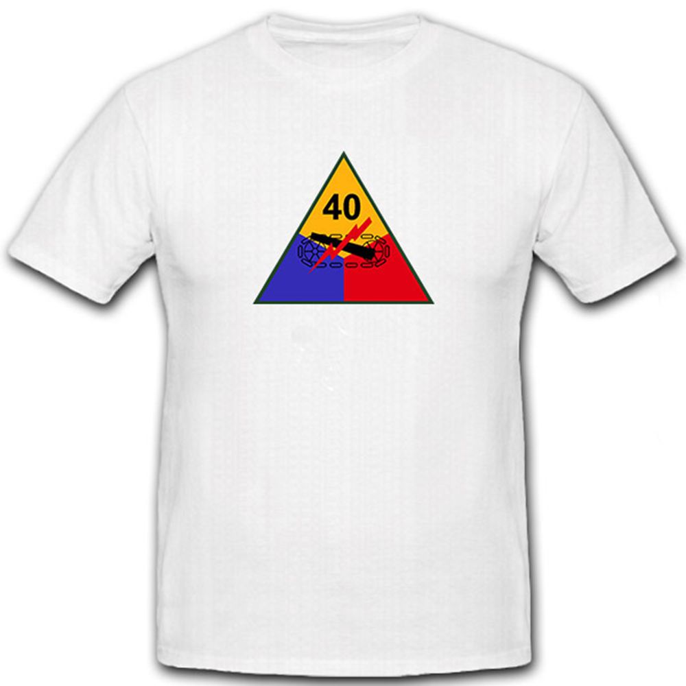 40th Armored Division US Army - T Shirt #6845