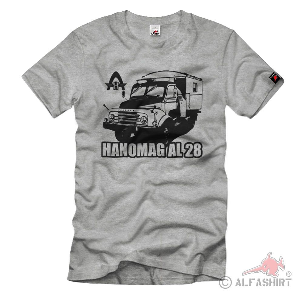 Hanomag AL 28 Allrad Oldtimer BGS Wohnmobil Oldtimer LKW T-Shirt#37458