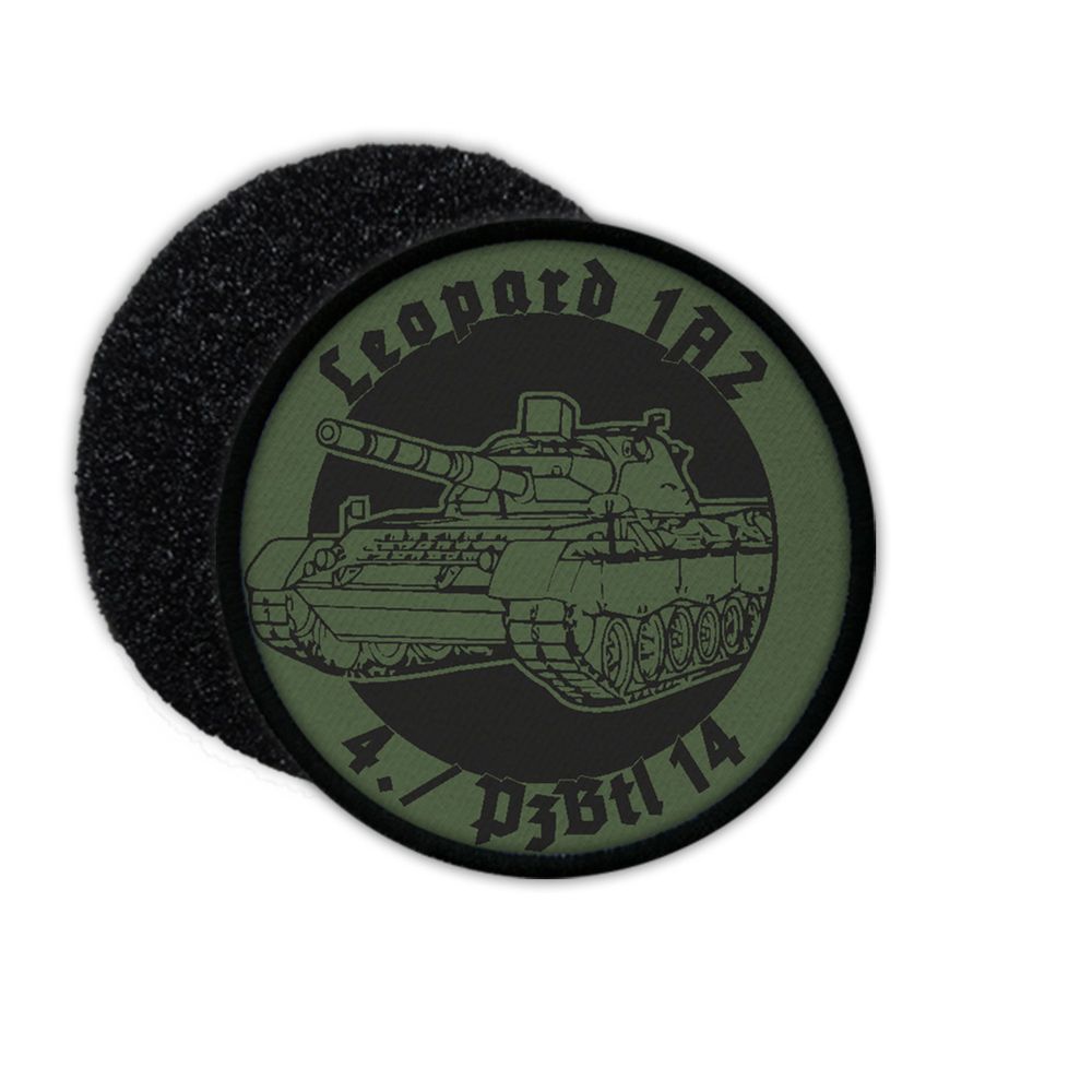 Patch 4 PzBtl 14 Leopard 1A2 Panzer-Bataillon Bundeswehr Kompanie #35080