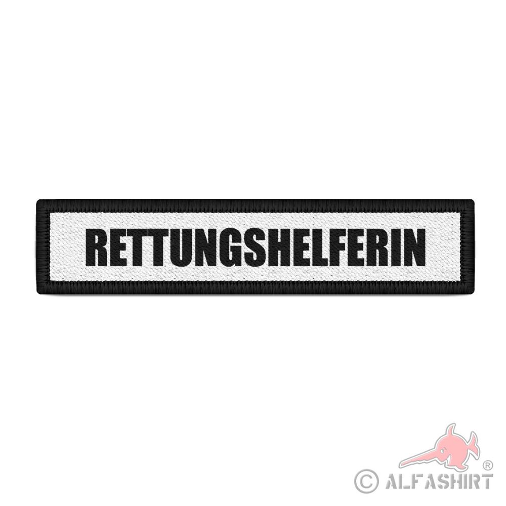 Patch Rettungshelferin RH Fahrerin Krankentransportwagen KTW Aufnäher#40361