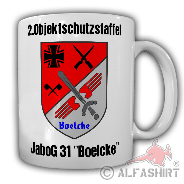 2 Objektschutzstaffel JaboG 31 Boelcke Jagdbombergeschwader - Tasse #25675