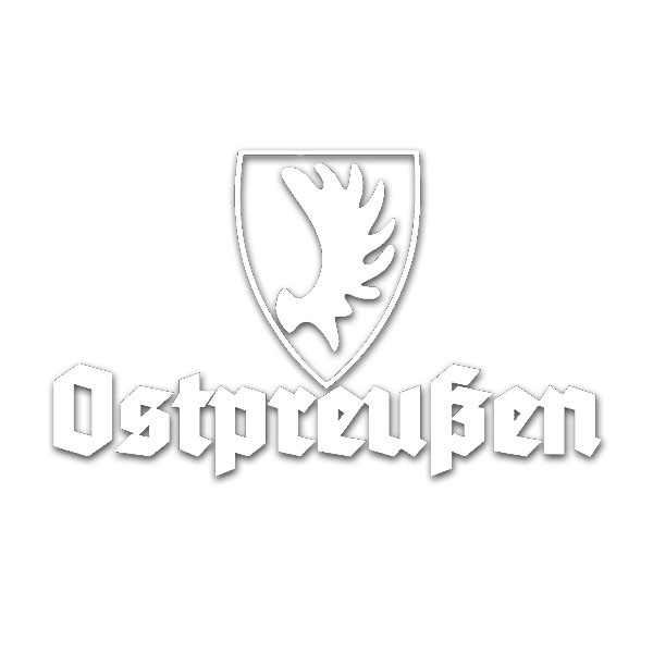 Ostpreußen Heimat Coat of Arms Moose Moose Shovel Sticker 15x9cm # A5161