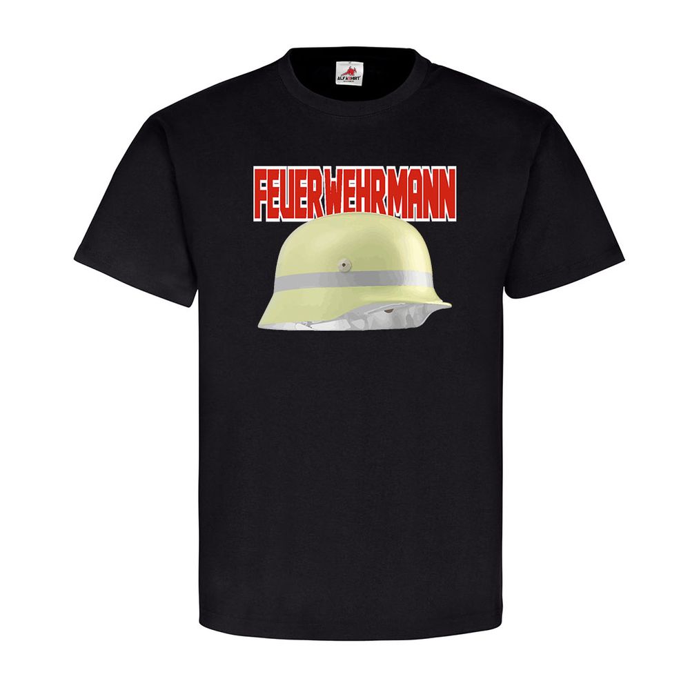 Firefighter German Fire Station Fire Pyro Fireworker 112 T Shirt #20632