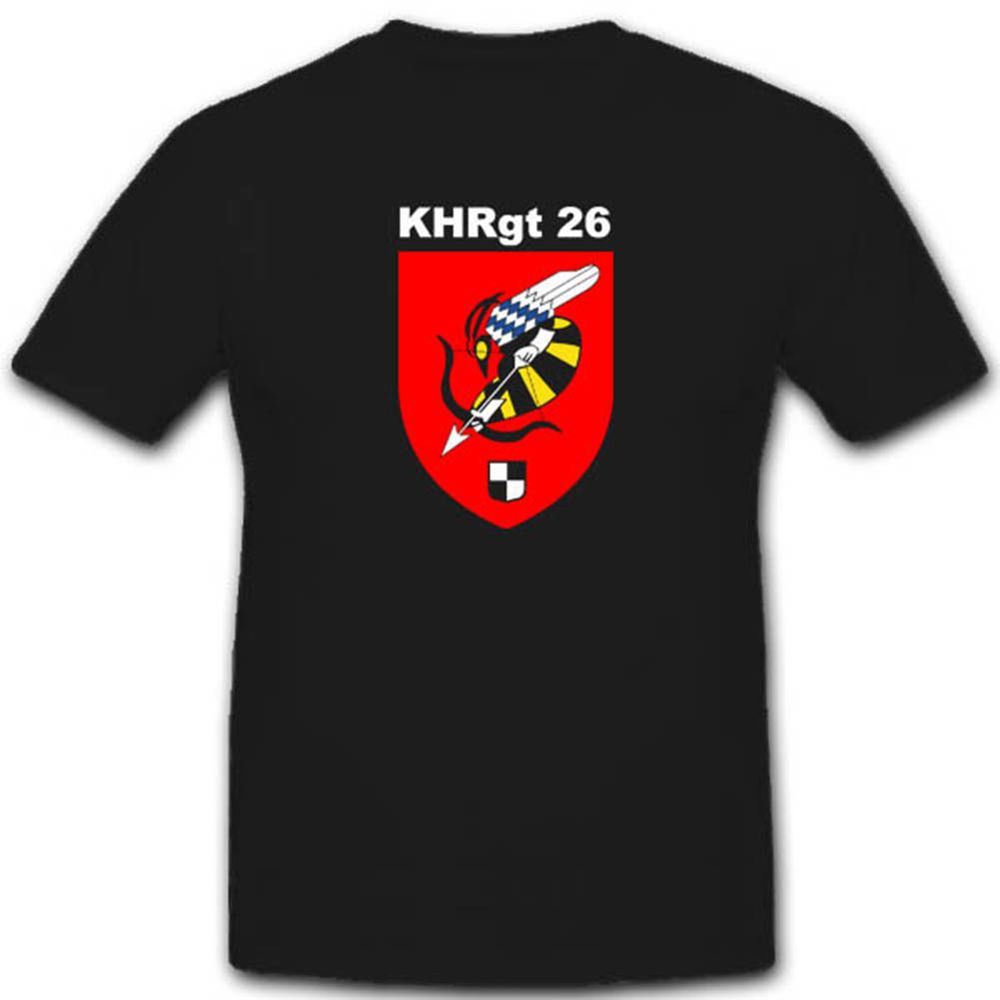 Kampfhubschrauberregiment 26 KhRgt 26 Bundeswehr Kaserne T Shirt #3363